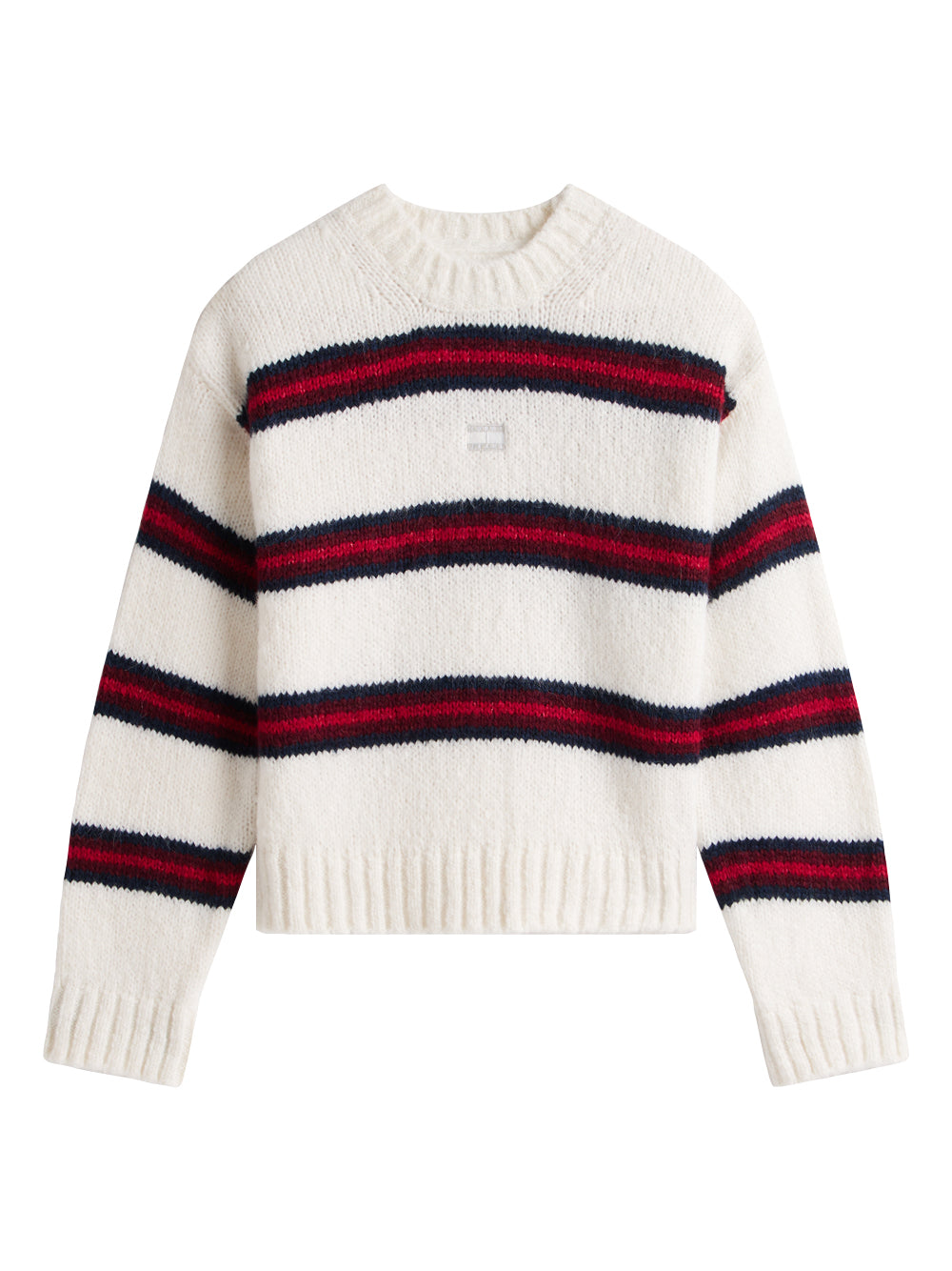 Tommy Hilfiger Tommy Hilfiger Maglia Donna Mod. DW0DW21679 RIGA YBH Panna Avorio