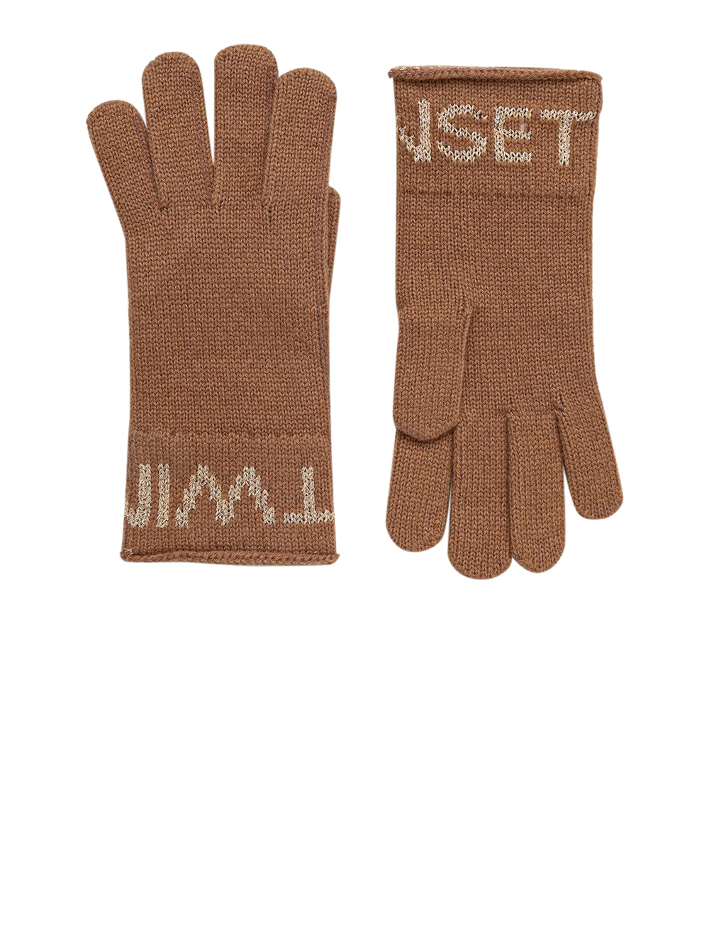 Guanti Twin Set da Donna - Beige