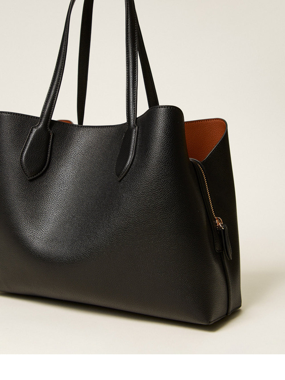Borsa Shopper Twin Set da Donna - Nero