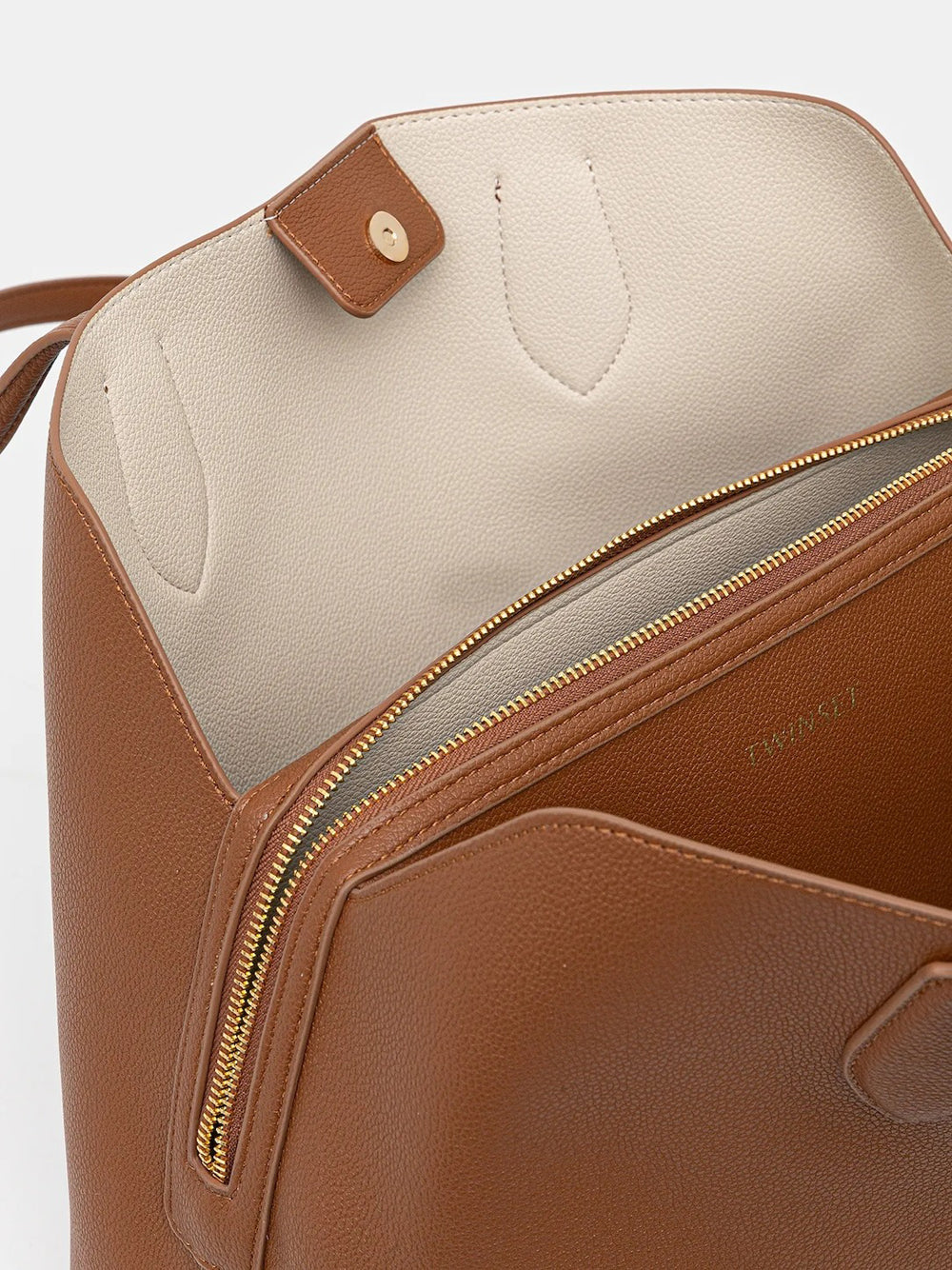 Borsa Shopper Twin Set da Donna - Marrone