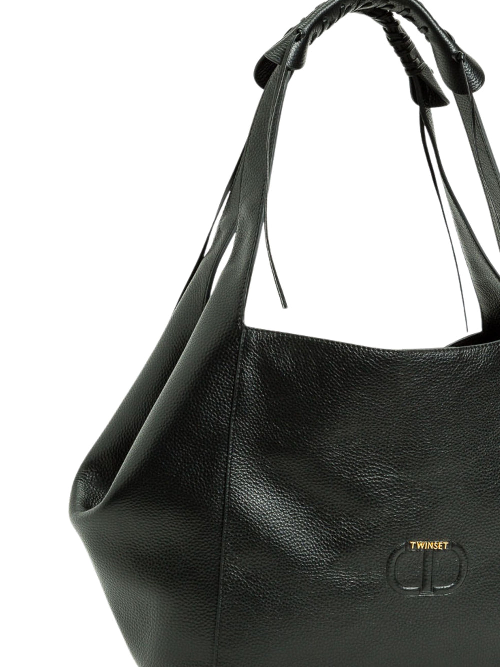 Borsa Shopper Twin Set da Donna - Nero