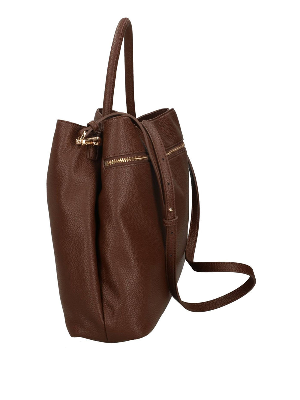 Borsa Shopper Twin Set da Donna - Marrone