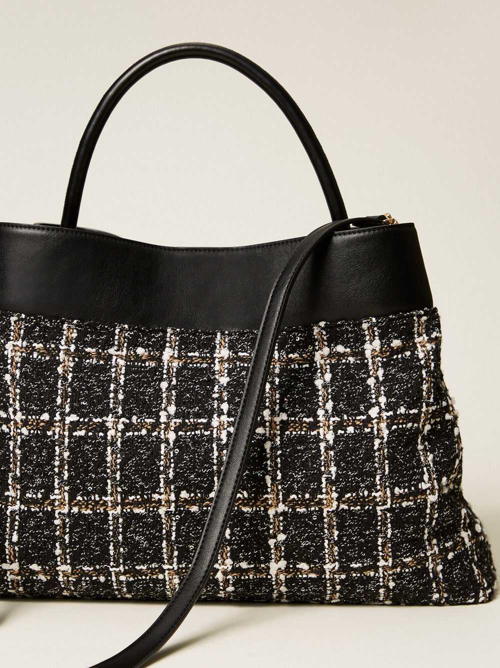 Borsa Shopper Twin Set da Donna - Nero