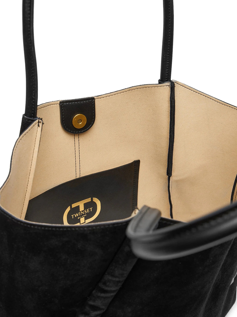 Borsa Shopper Twin Set da Donna - Nero