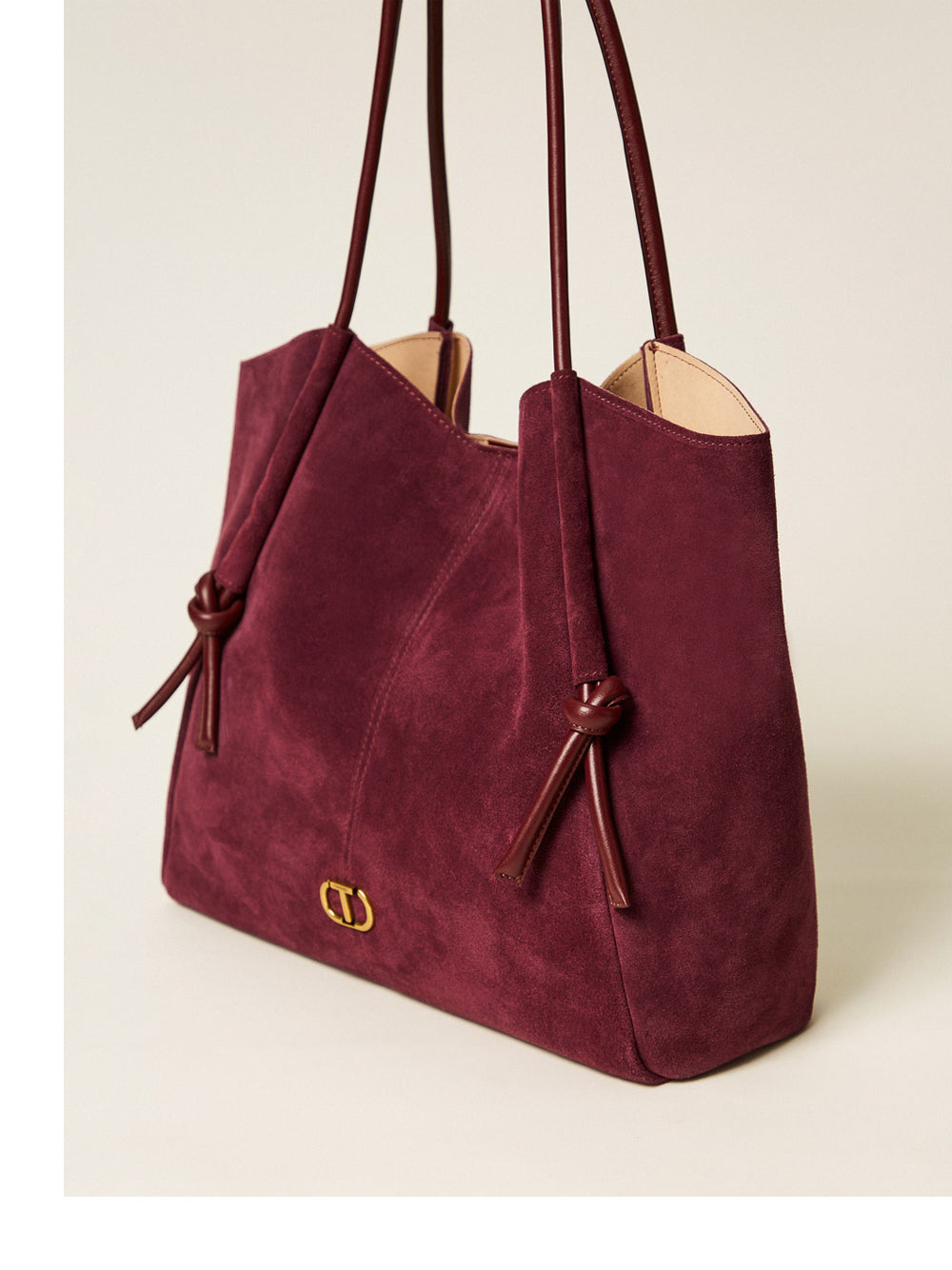 Borsa Shopper Twin Set da Donna - Bordeaux