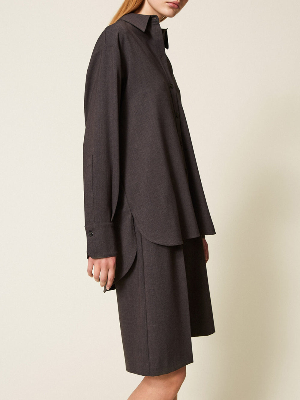 Camicia Twin Set da Donna - Grigio