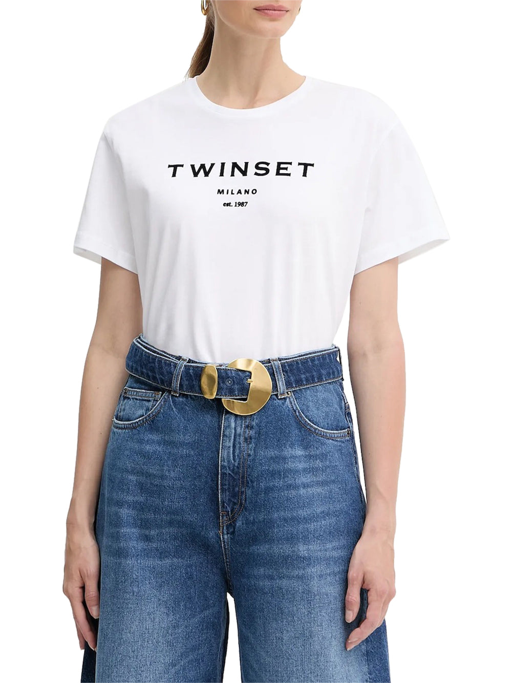 T-shirt Twin Set da Donna - Bianco