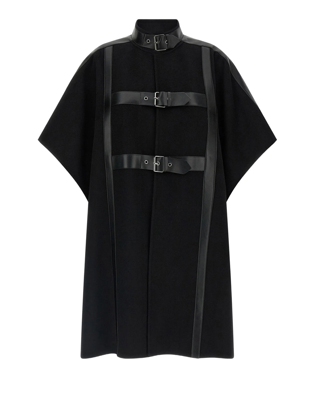 Mantella Twin Set da Donna - Nero