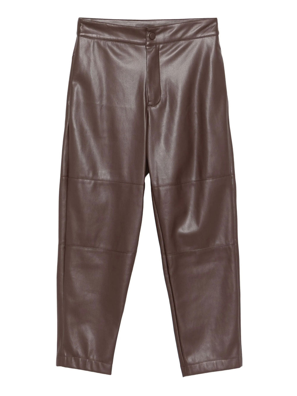 Pantalone Carrot Twin Set da Donna - Marrone