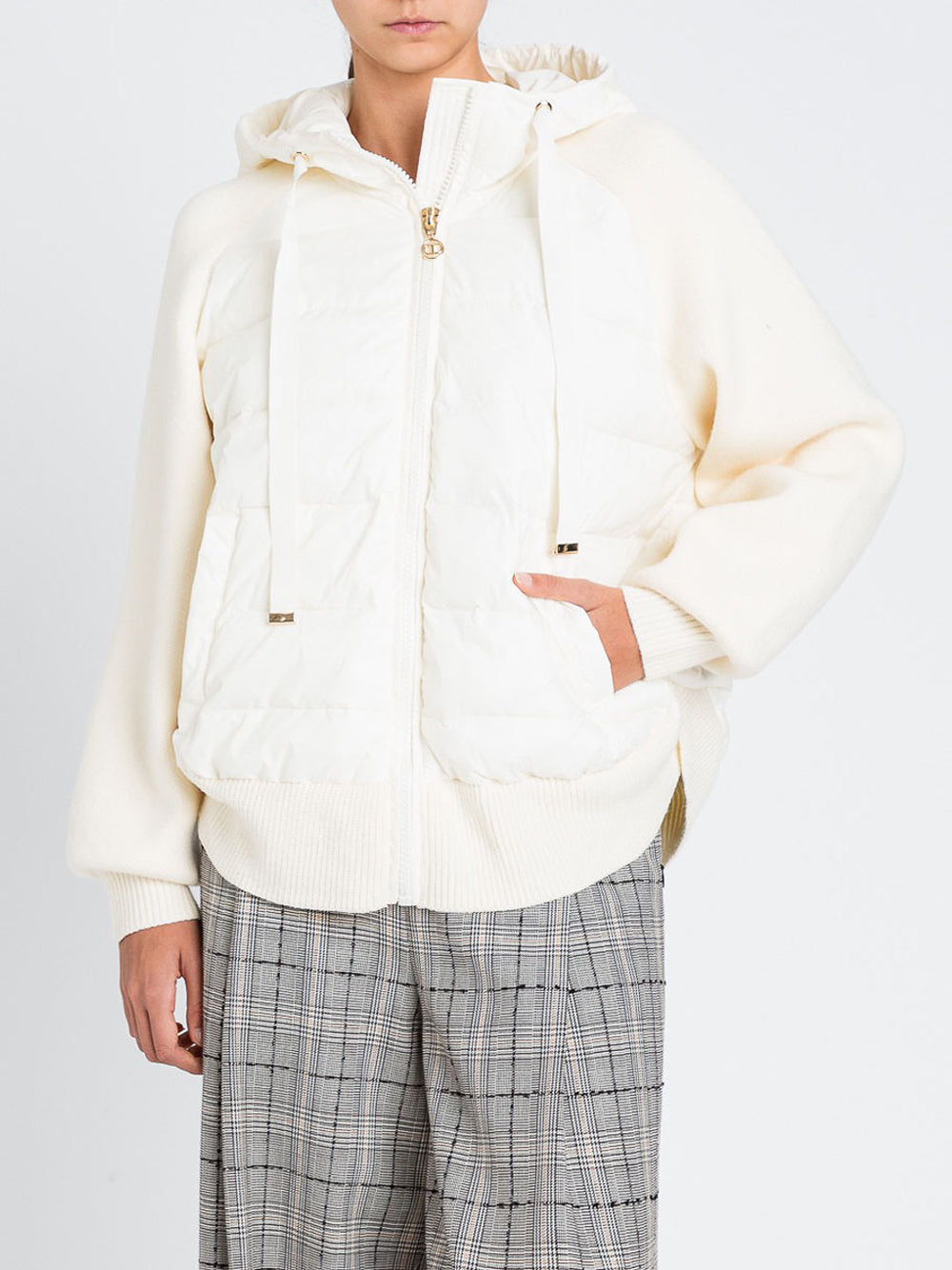 Piumino Twin Set da Donna - Bianco