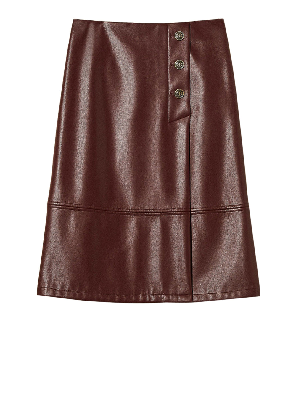 Gonna Longuette Twin Set da Donna - Bordeaux