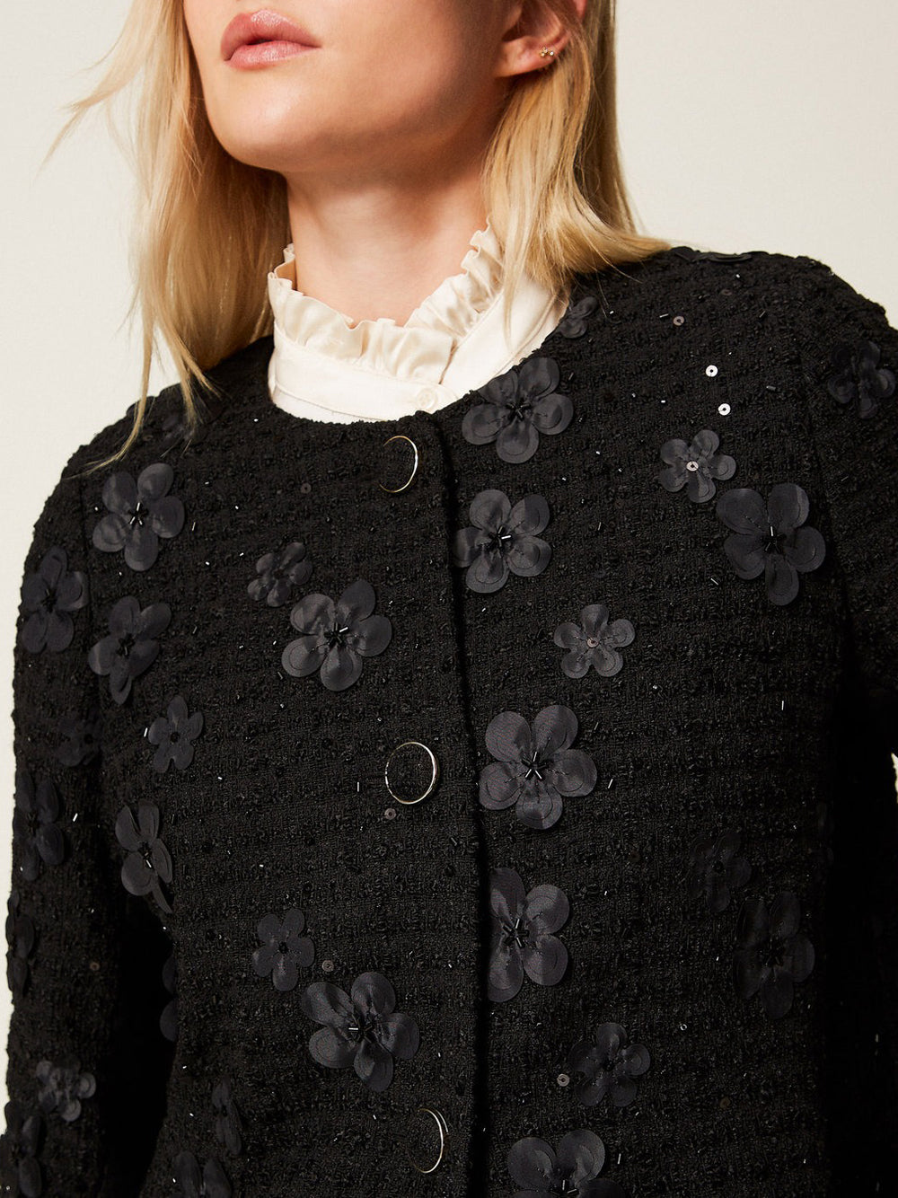 Cappotto Twin Set da Donna - Nero