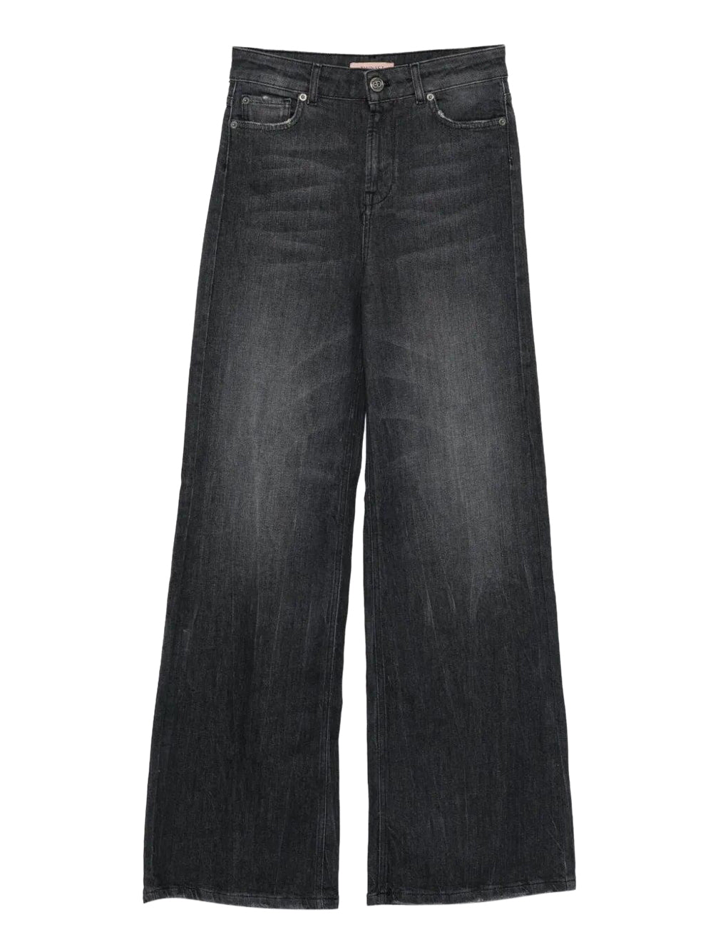Jeans a Palazzo Twin Set da Donna - Nero