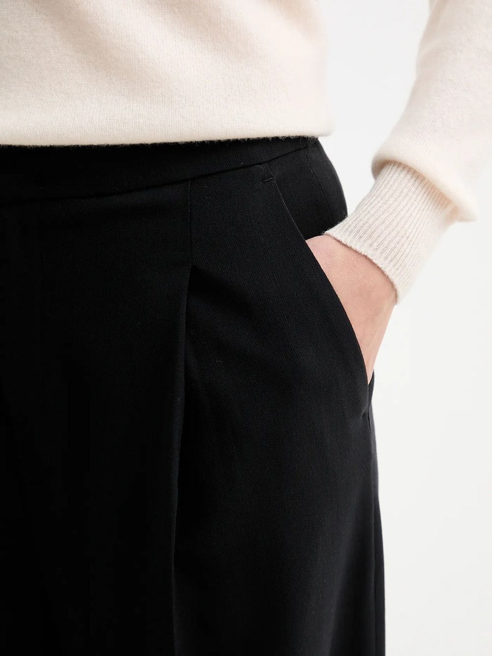 Pantalone Palazzo Twin Set da Donna - Nero