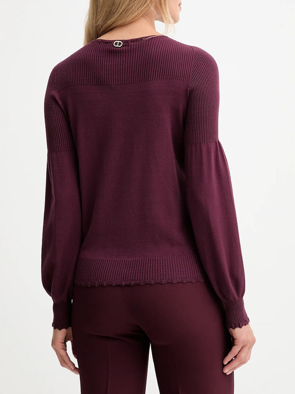 Pullover Twin Set da Donna - Bordeaux