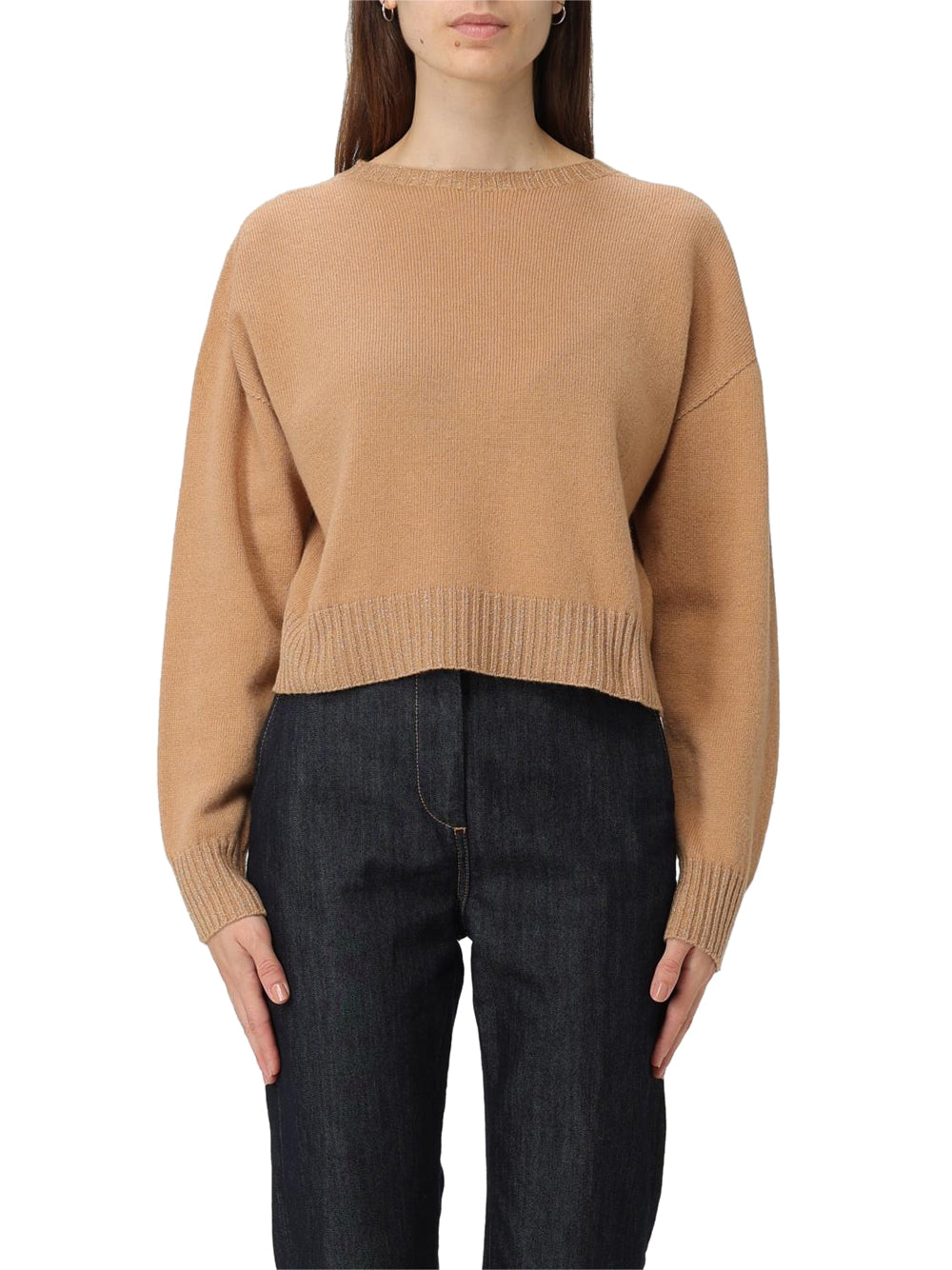 Maglia Twin Set da Donna - Beige