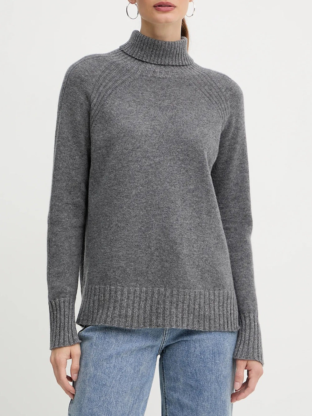 Dolcevita Twin Set da Donna - Grigio