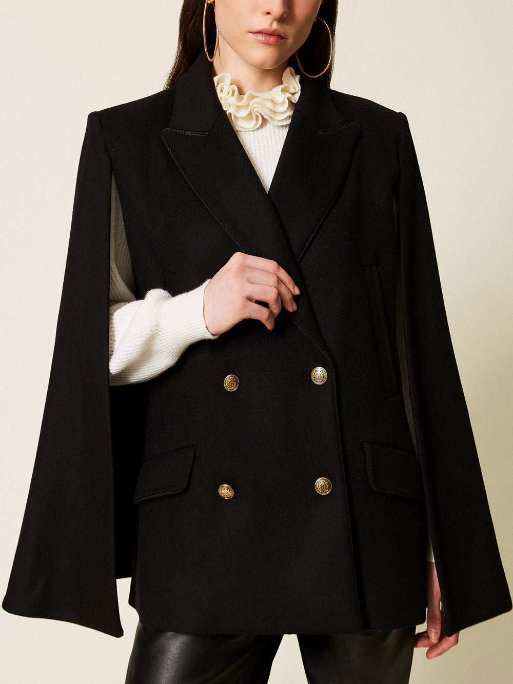 Blazer Twin Set da Donna - Nero