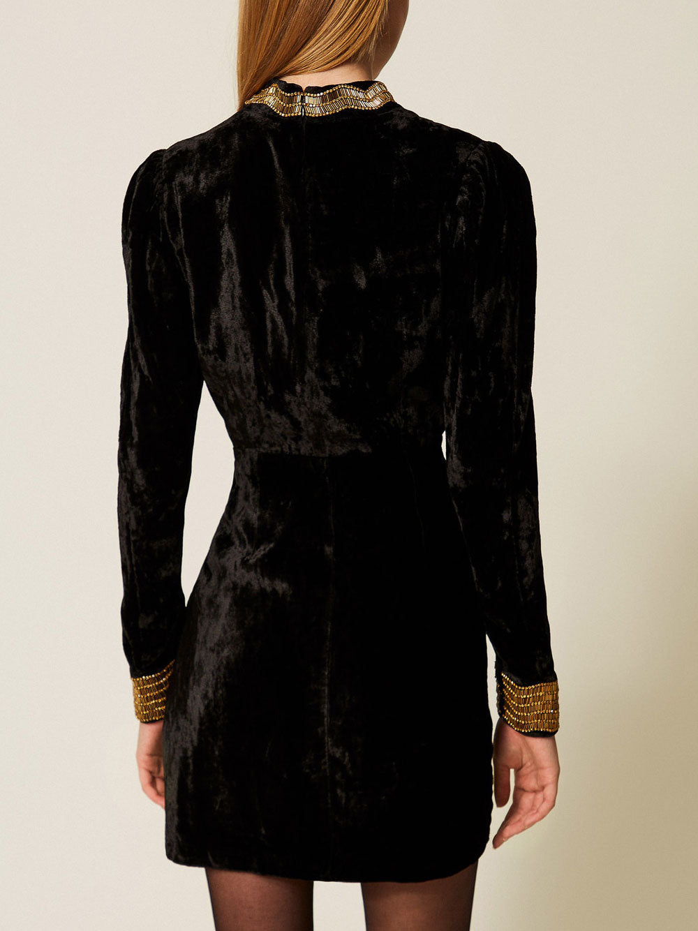 Vestito Mini Twin Set da Donna - Nero