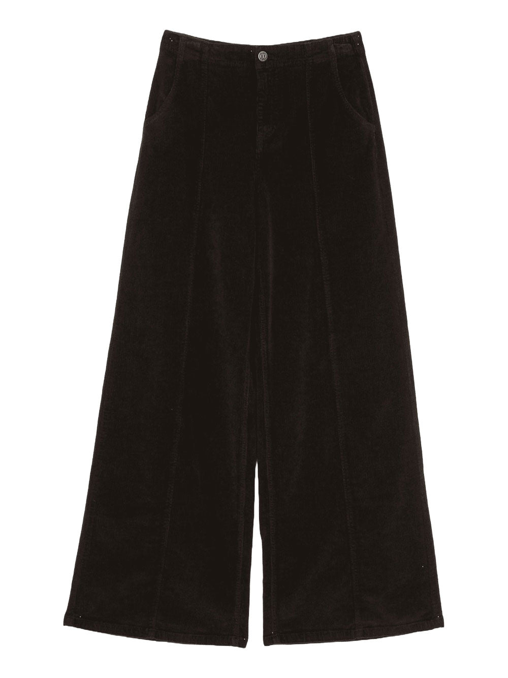 Pantalone Palazzo Twin Set da Donna - Marrone