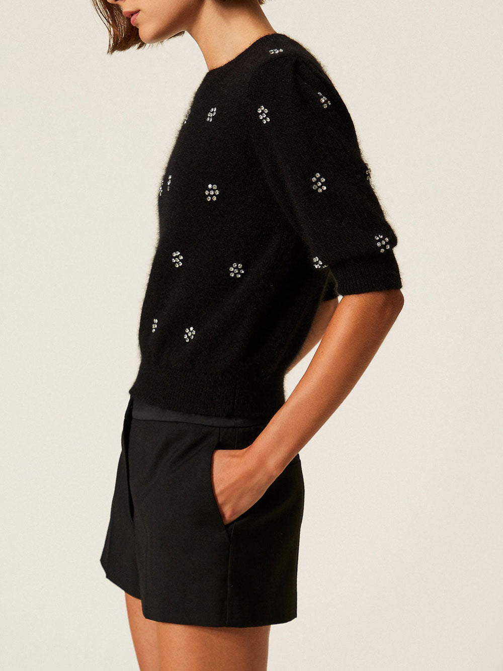 Maglia Twin Set da Donna - Nero