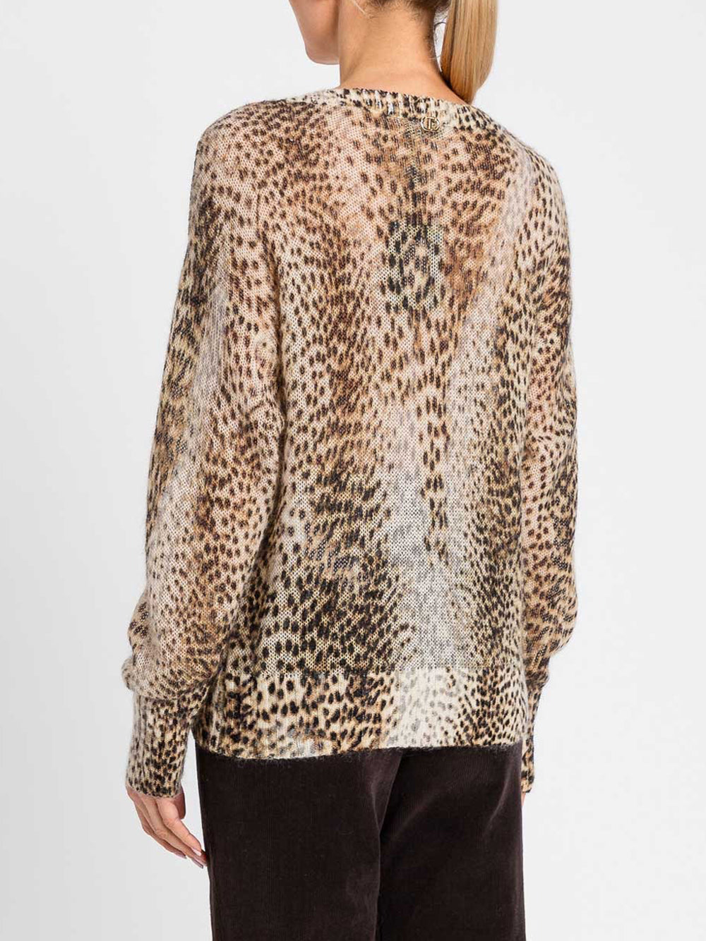 Maglia Twin Set da Donna - Marrone Marrone