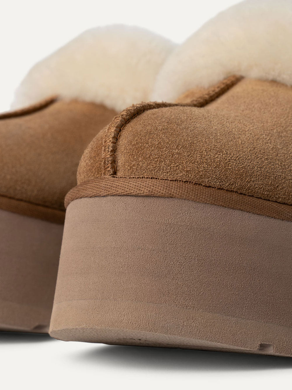 Ciabatte Ugg Funkette da Donna - Marrone