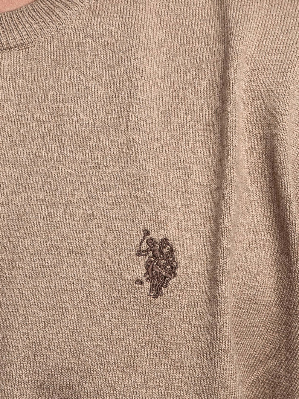 Pullover U.S. Polo Assn. Leon da Uomo - Beige
