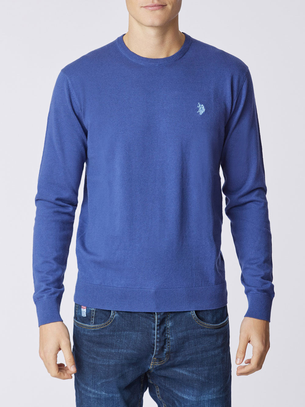 Pullover U.S. Polo Assn. Leon da Uomo - Blu