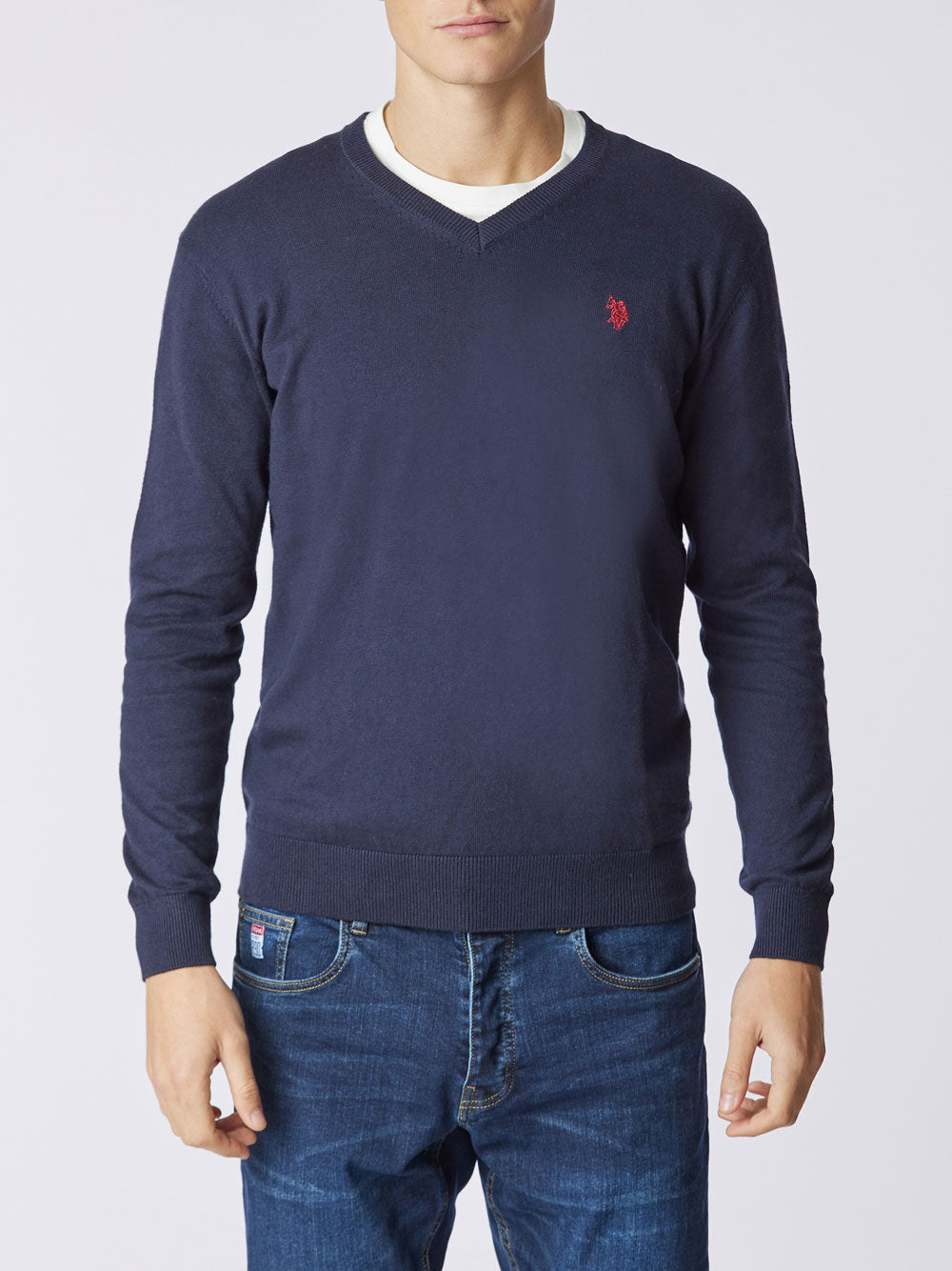 Pullover U.S. Polo Assn. Vick da Uomo - Blu