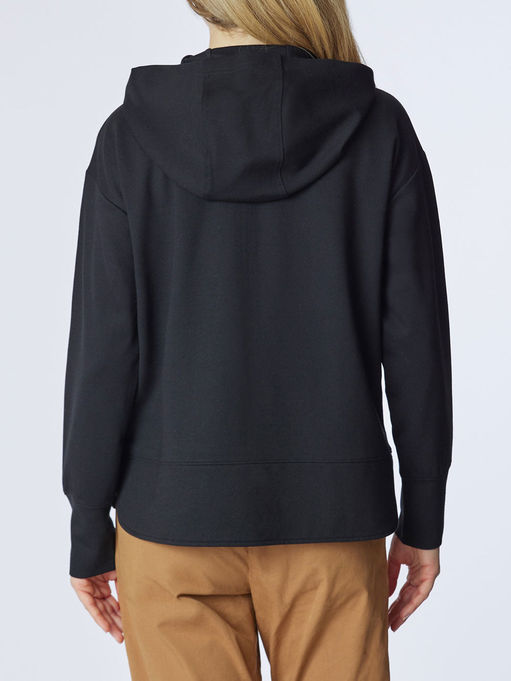 Felpa Zip U.S. Polo Assn. Dile da Donna - Nero