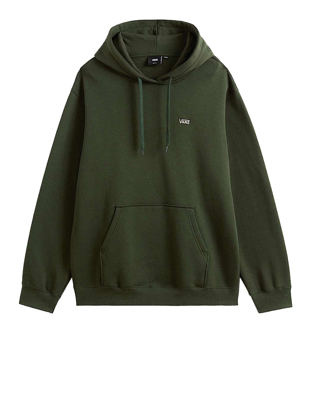 Felpa Cappuccio Vans Left Chest da Uomo - Verde