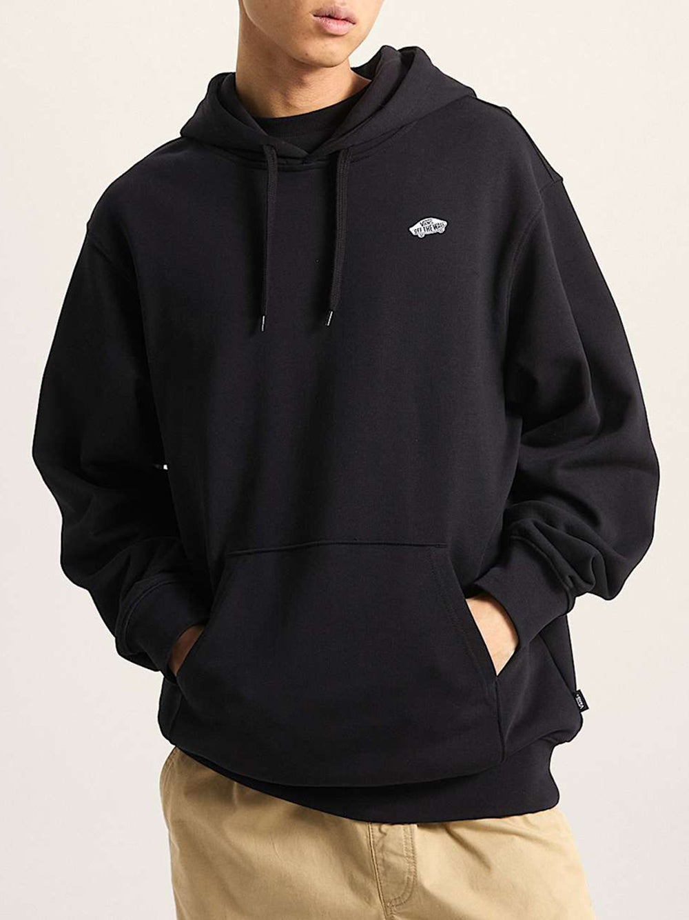 Felpa Cappuccio Vans Style 76 da Uomo - Nero