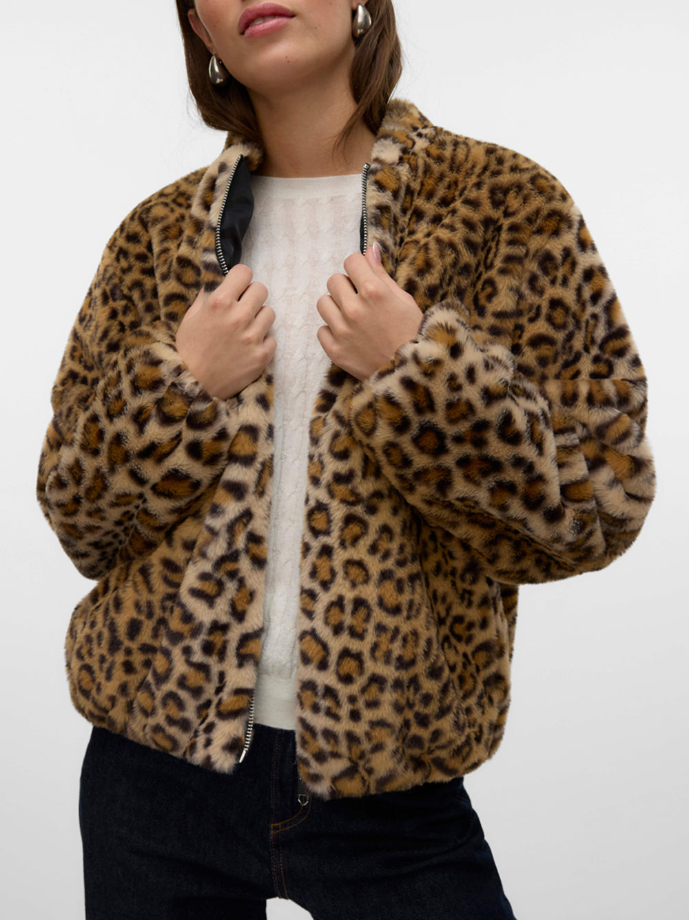 Giubbino Vero Moda da Donna - Maculato Marrone