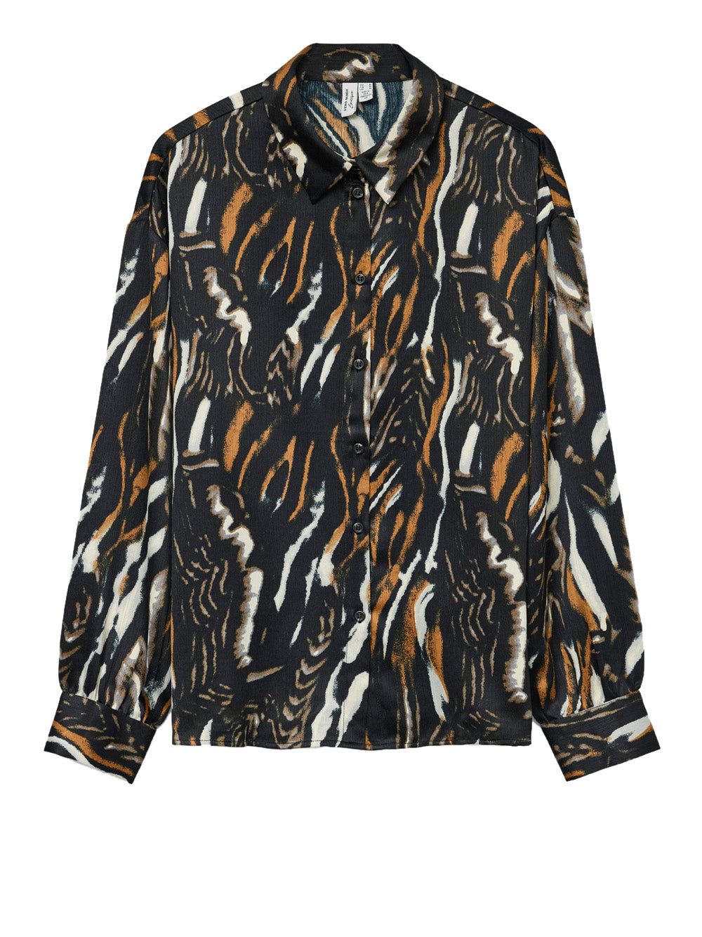 Camicia Fantasia Vero Moda da Donna - Nero