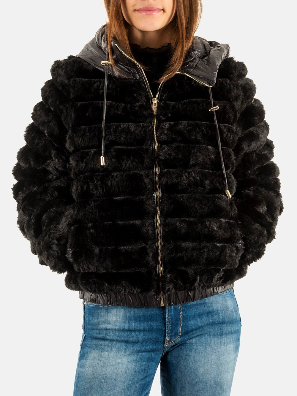 Pelliccia Yes Zee da Donna - Nero