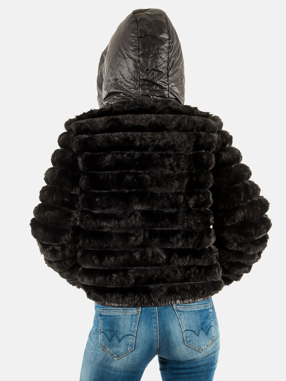 Pelliccia Yes Zee da Donna - Nero