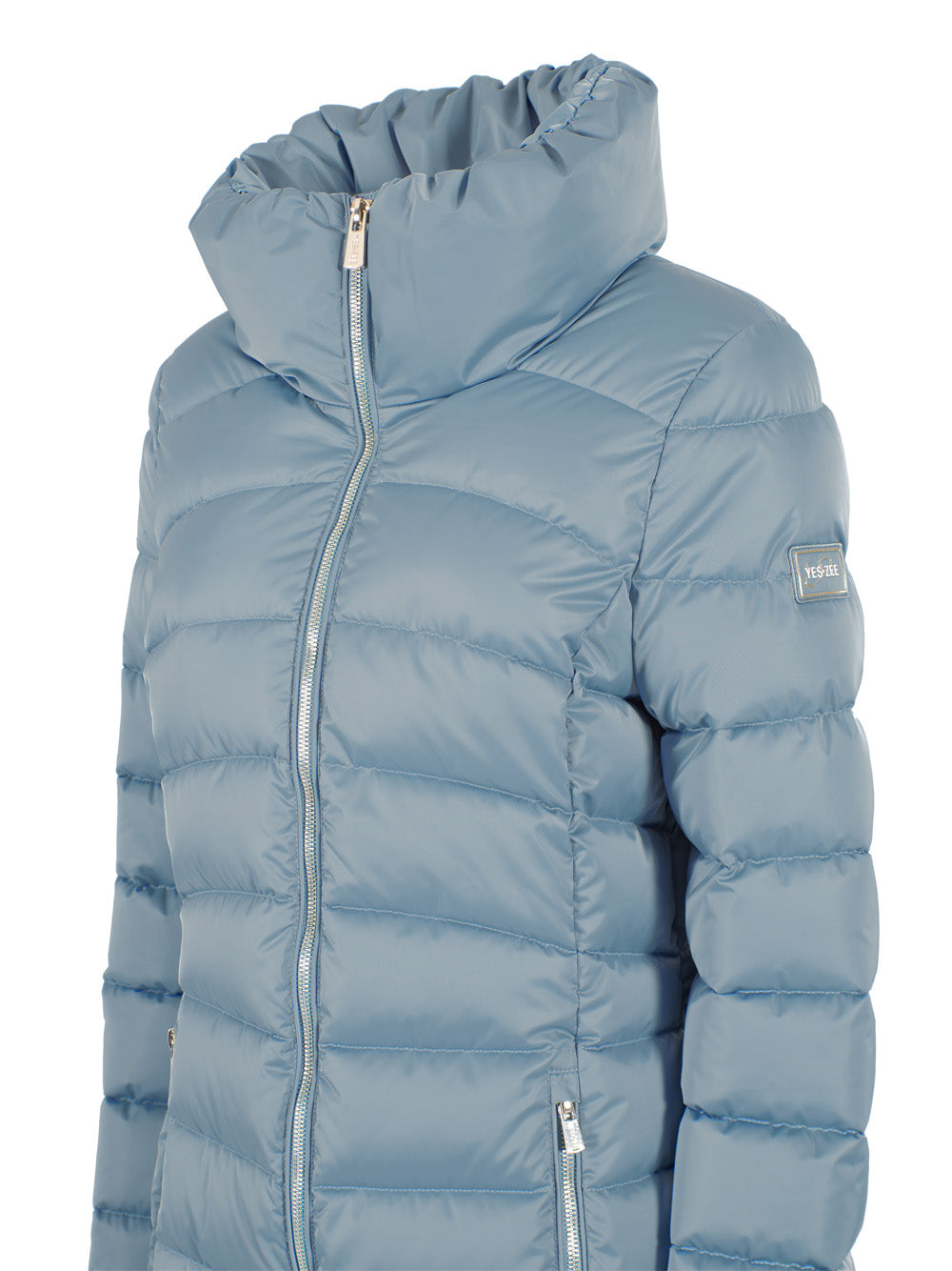 Piumino Yes Zee da Donna - Celeste