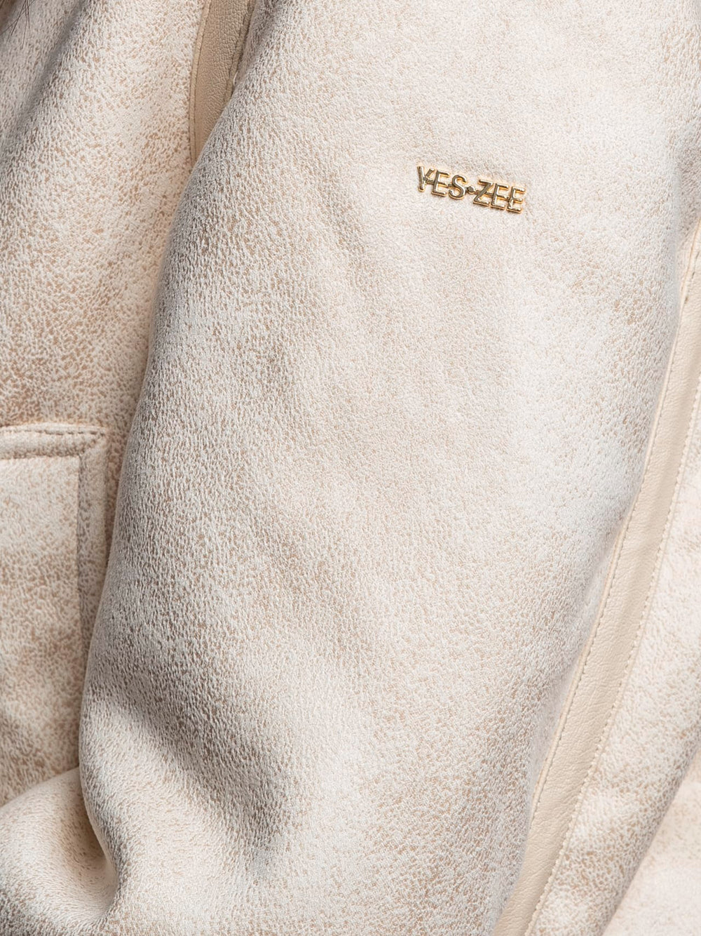 Giubbino Yes Zee Teddy da Donna - Avorio