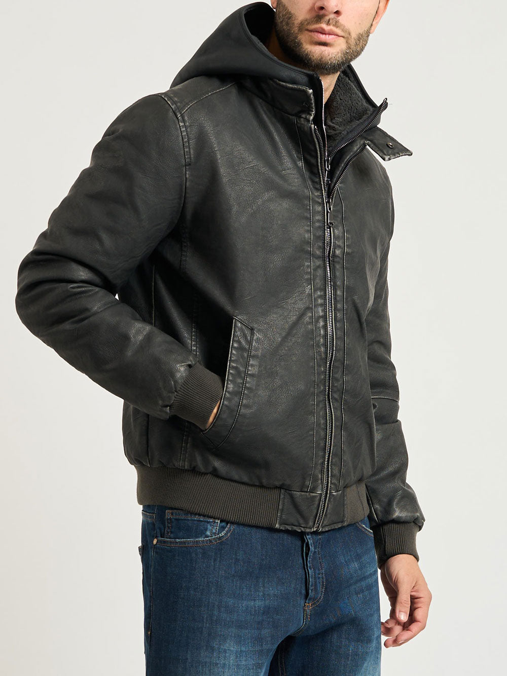 Bomber Yes Zee da Uomo - Nero