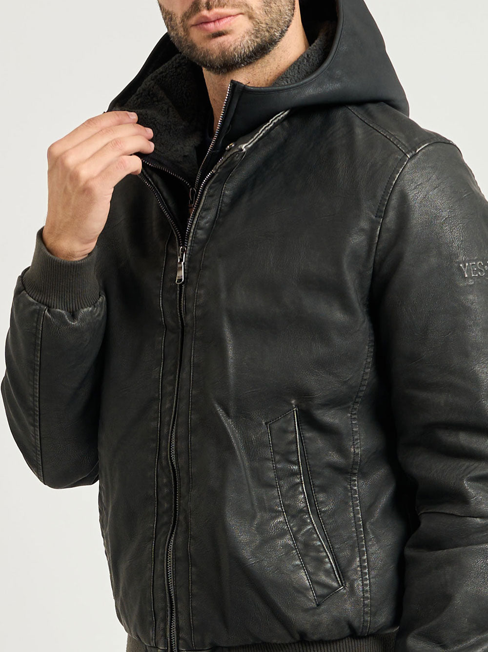 Bomber Yes Zee da Uomo - Nero