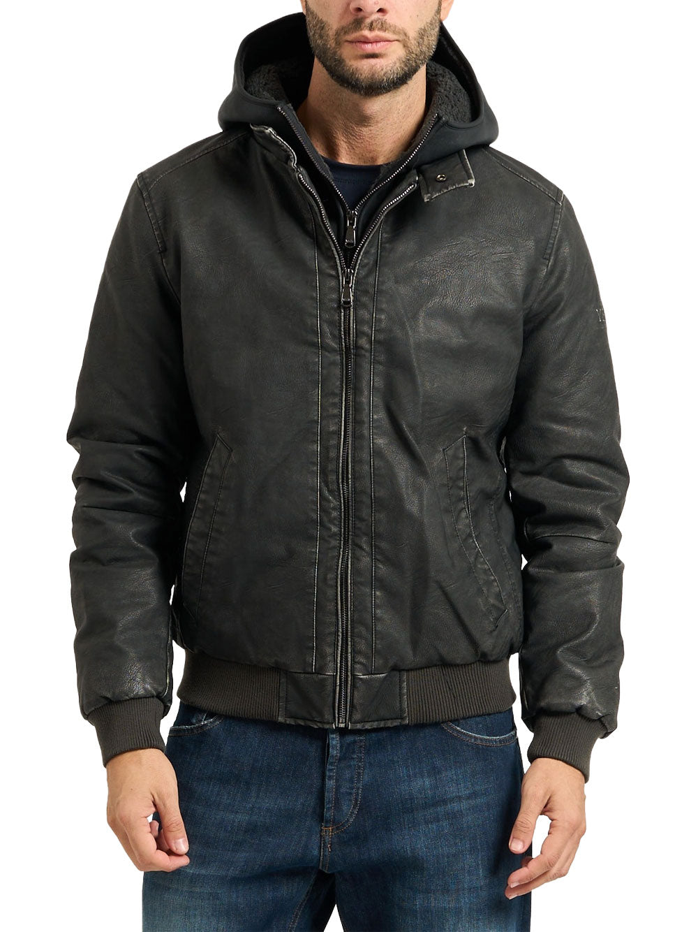 Bomber Yes Zee da Uomo - Nero