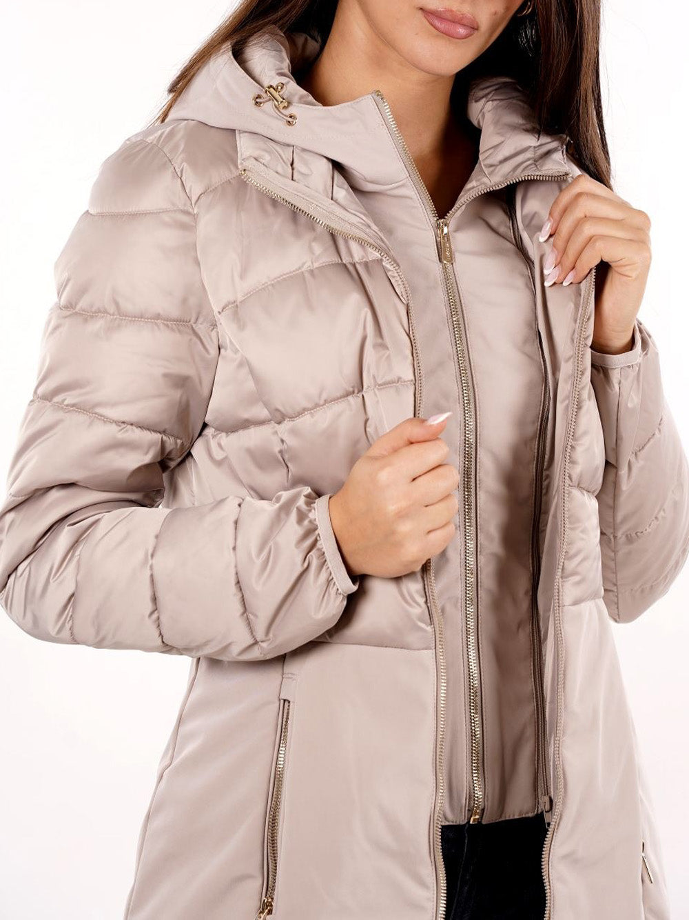 Piumino Yes Zee da Donna - Beige