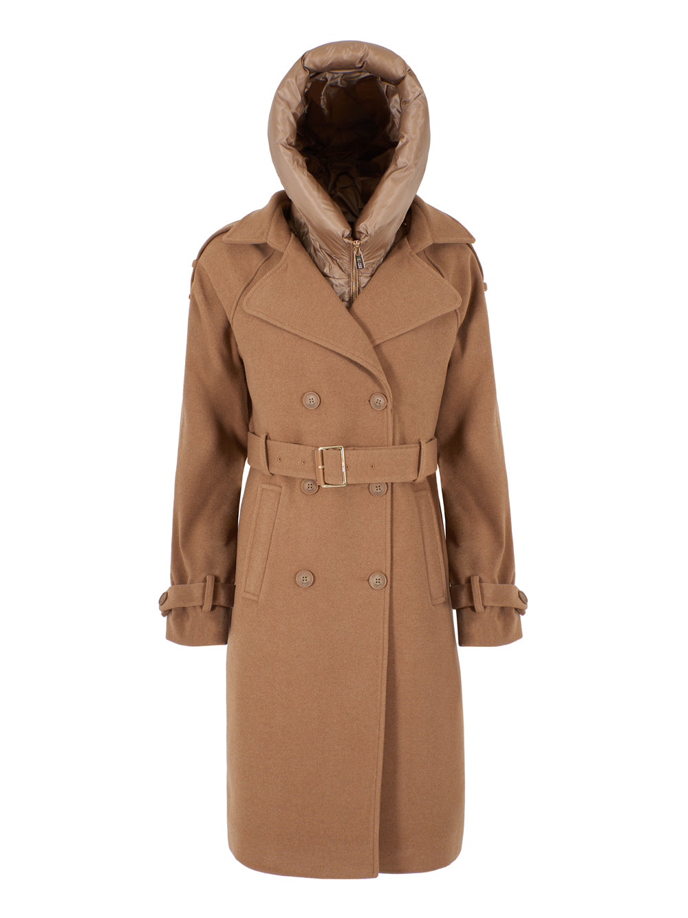 Cappotto Yes Zee da Donna - Beige