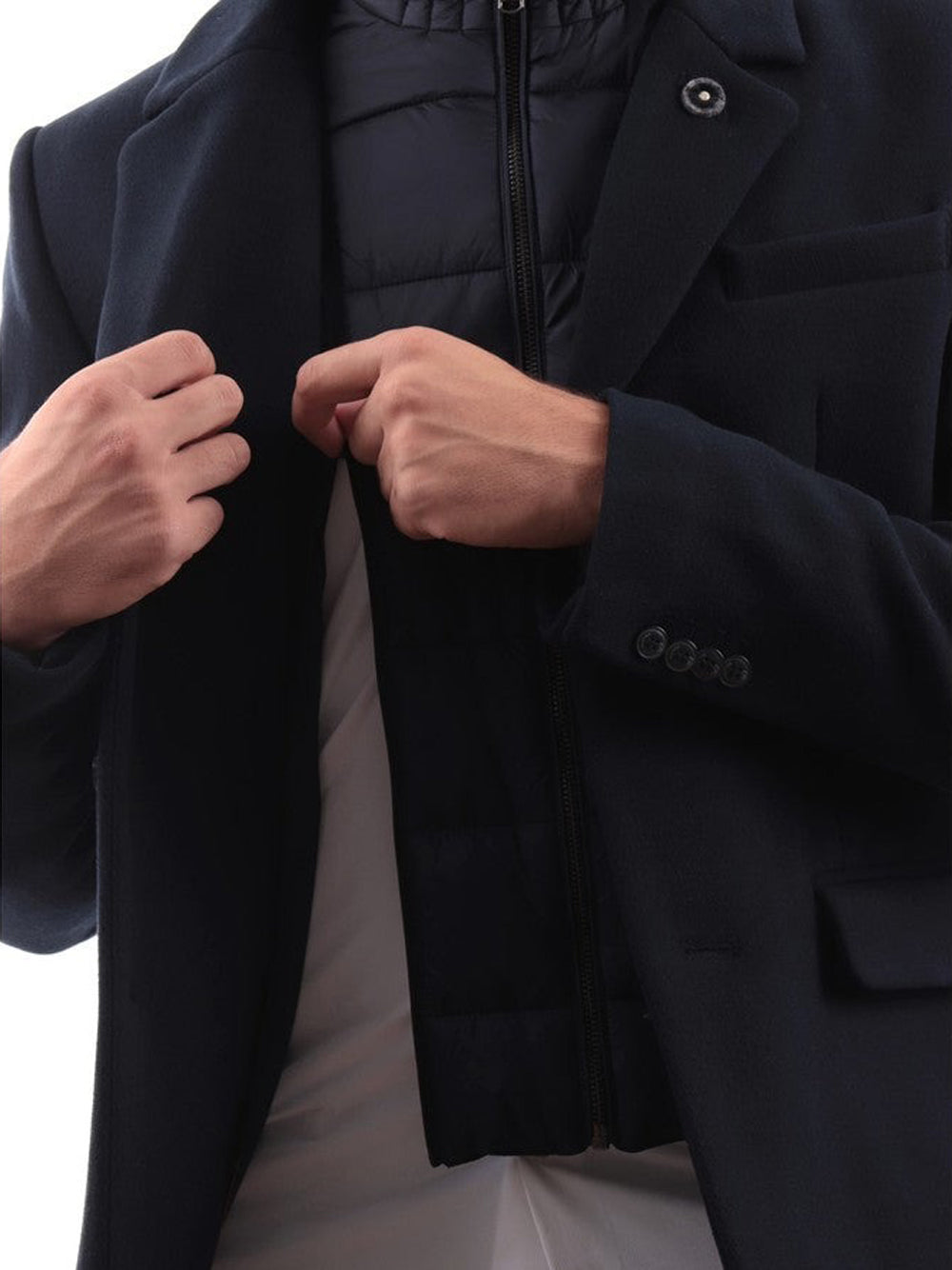 Cappotto Yes Zee da Uomo - Blu