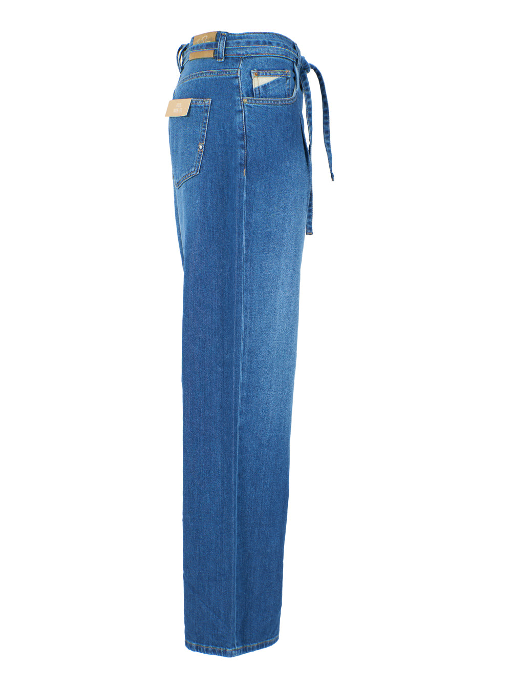 Jeans Straight Yes Zee da Donna - Denim