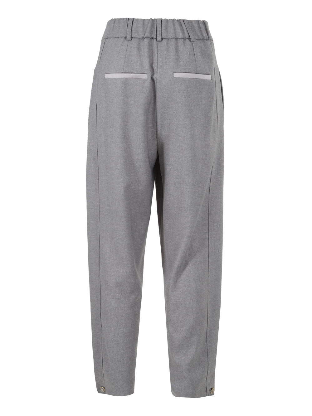 Pantalone Chino Yes Zee da Donna - Grigio