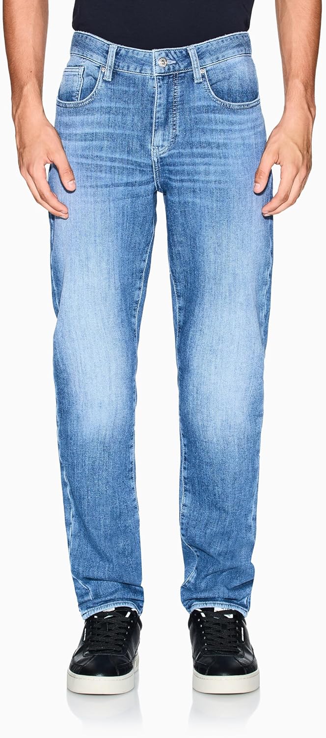 A|X Armani Exchange Jeans Uomo Mod. XM000070 AF14368 MB002 DENIM Blu
