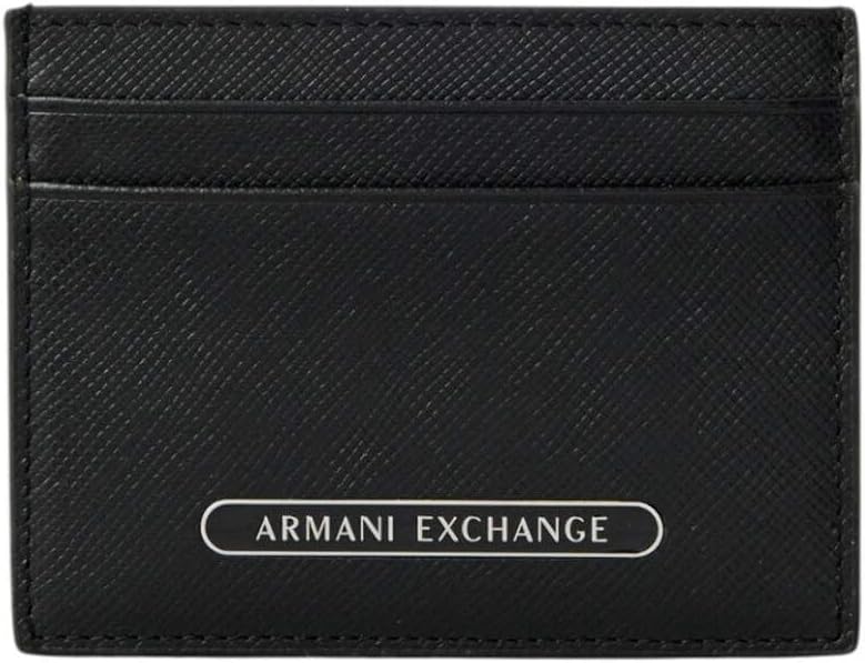 A|X Armani Exchange Portafoglio Uomo Mod. XM000169 AF12702 UC001 Nero