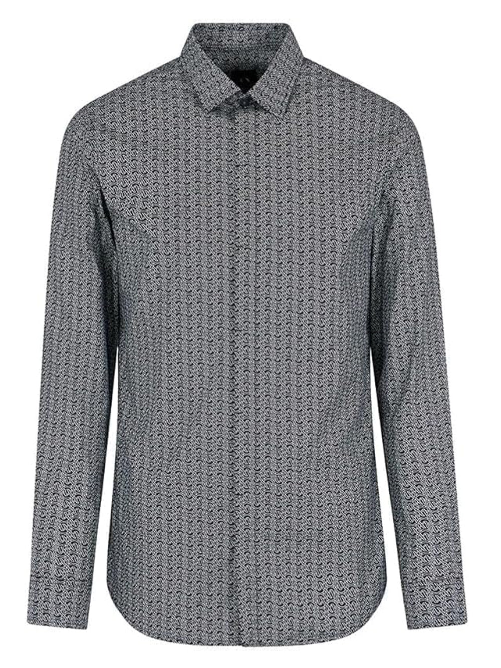 A|X Armani Exchange Camicia Manica Lunga Uomo Mod. XM000625 AF13184 F0198 Fantasia Multicolore